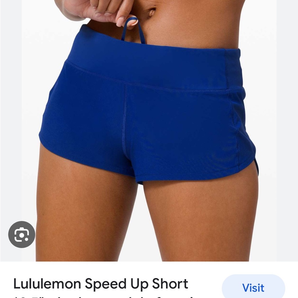 Lulu Lemon Speed Up Short